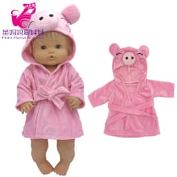 For Nenuco Doll Bathrobe Ropa Y Su Hermanita 40 Cm Baby Doll Clothes Sleep Wear Birthday Gifts