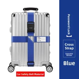 Travel Luggage Strap Cross Safety Fixation Baggage Tie down Cargo Bag Protection Buckle Rope Strengthening Band Accessories
