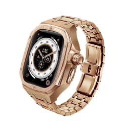 Luxury Stainless Steel Mod Kit for Apple Watch Ultra 49MM 2/1 for IWatch Series Ultra Liquid Silicone Strap Replace Accessories