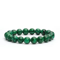 Natural Green Malachite Stone Bracelet 6/8/10mm Handmade Round Beads Bracelets Couple Energy Yoga Bracelet Men Women Jewelry Top