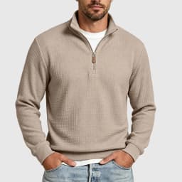 Men's Retro Crew Neck Loose Pullover Sweatshirt Casual Loose Classic Comfortable Top. Mens Sweatshirt with Pocket