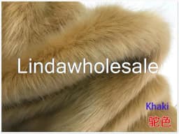 Wholesale thick quality pile 5cm plush fox fur,felt cloth,faux fur fabric, Carpet Decoration Materials