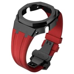 Mod Kit For Casioak GMAS2100 Stainless Steel metal Case Rubber Strap for Mod Kit GMA-S2100 4thGen Replacement shoc K Accessories