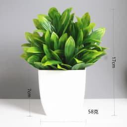 Wholesale OEM/ODM Artificial Mini Potted Plants Fake Sprayed Eucalyptus Plant in Pots House Plants for Home Office