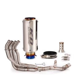 For Kawasaki Z900 SE E Until 2022 51mm Motorcycle Exhaust System Middle Connect Section Link Pipe Slip On Muffler DB Killer