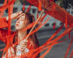 82cm Red Flower Ancient Oil Paper Umbrella Rainproof Chinese Wedding Cheongsam Paraguas Guarda Chuva Şemsiye Japan Sombrilla