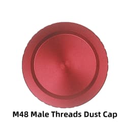 EYSDON Fully Metal (M42/ M48/ M54x0.75mm) Male Threads Dust Cap Telescope Eyepieces Lens Protection Cover