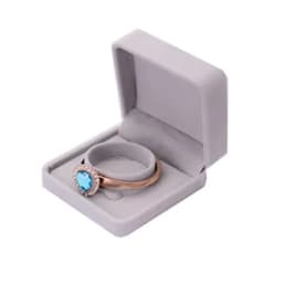 Textured Velvet Jewelry Box Ring Box Stud Earrings Pendant Bracelet Necklace and Jewelry Packaging Box