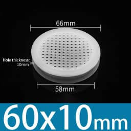 10/100Pcs Wardrobe Cabinet Air Vent Decorative Cover Durable Ventilator Grille Hole Ornaments Furniture Accessories