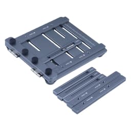 Mini Steel Stencil Printing Jig for PCB Assembly (Supports Double-Sided SMT) New Version CNC Solder Paste Stencil Fixture