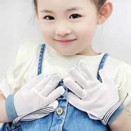Baby Thumb Sucking Prevention Gloves Double-Sided Mesh Gloves Infant Anti-Chewing Thumb Protector Soft Elastic Fabric Mittens