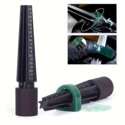 PHYHOO Ferris Carving Wax,Wax Ring Molds Tubes, Blue Color Wax Patterns Ring,Polishing Engraving Accessories