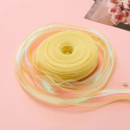 1 Meter Silk Ribbon Organza Satin For DIY Craft Gift Jewelry Packaging Decoration Wedding Bouquets Wreath Sewing Supplies