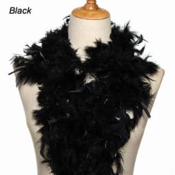2M Christmas Tree White Feather Boa Strip Xmas Ribbon Party Garland Decor Grament Accessaries Wedding Supplies