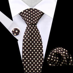 Business Tie For Men Set Necktie Cufflink Classic Handkerchief Suit For Wedding High Quality Stripe Tie Set Formal Gravata Gift