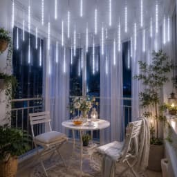 8 Modes USB Popsicle LED String Lights Waterproof Flexible Curtain Garland Lamp For Home Wedding Christmas Party Garden Decor