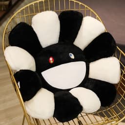 Cozy Sunflower Plush Cushion Creative Smile Rainbow Sunflower Cushion Sofa Decorative Pillow Bedroom Back Plush Accessories Gift