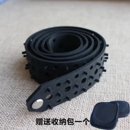 Large Aperture Basketball Referee Belt Silicone Referee Uniform Belt Shirt Belt Free Storage Bag Solid Silicone Nail Anti-drop