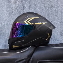 LVS-701 Safety Motorcycle Helmets Full Face Dual Lens Racing Helmet Strong Resistance Off Road Helmet DOT Approved