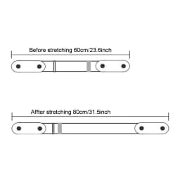 Buckle-Free Adjustable Elastic Stretch Belt, No Buckle Invisible Belt for Men Women Casual Jean Pant Dress, No Hassle Waist Belt