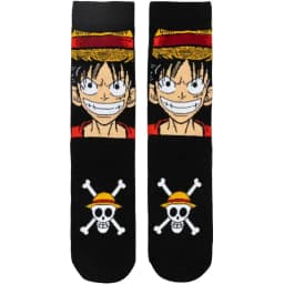 Hot Anime One Piece Casual Socks Cartoon Creative Printed Fashionable and Breathable Men and Women Mid-calf Socks Gift