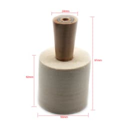 Inside Bracelet Buff Mounted Felt Cone Type Ring Polishing Buffing Rod Stick Jewellery Tools