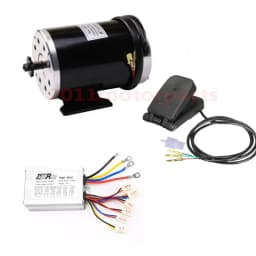 NOT a whole Set 48V 1000W Brush Motor or Controller or Sprocket Electric Go Kart ATV Scooter