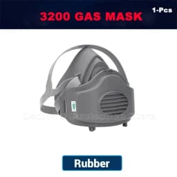 21in1 Half Face Dust Mask Respirator Dust-Proof Work Safety Rubber Mask Cotton Filter For DIY House Clean Carpenter Builder Pol