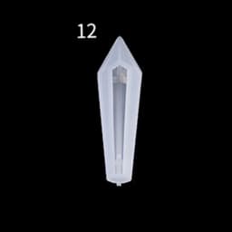 Resin Pendulum Molds Silicone Crystal Molds Epoxy UV Resin Molds for Resin Jewelry Pendant Making DIY Craft Tools