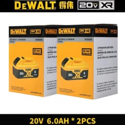 Original DeWalt 20V battery 6Ah/5Ah. replaceable DCB606 DCB609 DCB184 DCB200 DCF845 DCF850 DCF911 DCD800 DCD805 Tools Battery.