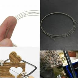 Superfine Diamond Cutting Wire, 1m DIY Tool, Copy Saw Blades, Jade Metal, Marble, Granite, Stone, Glass, Wood, Jewelry, Wire Saw