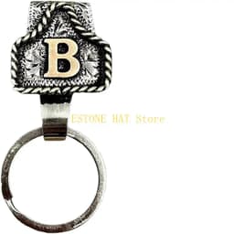 Western Metal Keychain Key Holder For Belt Quick Release Keychain Clip With Personalizing Design For Men Accessories