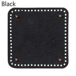 Square Bottom for DIY Knitted Bag PU Leather Bag Accessories Handmade Bottom DIY Crochet Bag Bottom Handbag Parts