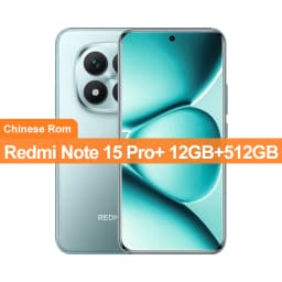 China Version Xiaomi Redmi Note 15 Pro+ 256GB/512GB Snapdragon 7s Gen 4 6.83" 1.5K Display 50MP+32MP Camera 90W 7000mAh Battery