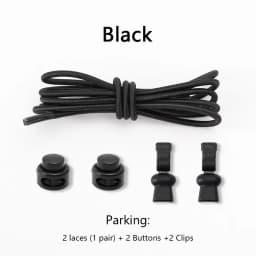 1Pair Elastic Laces Sneakers Shoe Laces Without Tying Unisex Quick Shoelace Round Rubber Bands Lazy Shoelaces Sport Shoestrings