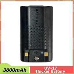 Baofeng UV-17 Pro Max Thicker Battery 3800mAh Type-C Charging BL-17UV Plus Rechargable Li-ion Batteries For UV-17M UV-17L Radios