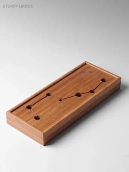 Exquisite Bamboo Tray Water Storage Tea Table Trays Decorative Chinese Tea Accessories Custom Tea Ceremony Tray Teapot Storage