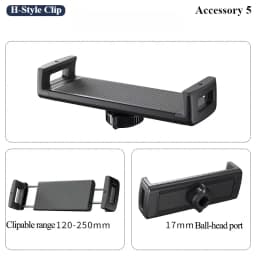 Hipacool Dual-position Car Screen Phone Holder Bracket Metal 360° Adjustable Stand for Tesla Model 3 Highland Y Car Accessories