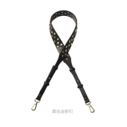 Leather Bag Replacement Strap Adjustable Metal Rivet Handbag Shoulder Straps Bag Belt Handle Crossbody Purse DIY Accessories