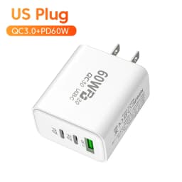 Olaf PD 60W USB C Charger Fast Charging Type C Charger Quick charge 3.0 Phone Charger Adapter For iPhone Xiaomi Huawei Samsung