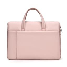A 15.6 Inch Simple Design Laptop Briefcase High Quality Handbag Business Document Bag Elegant Computer Clutch for Men Women