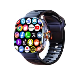 Original M99 Android Smart Watch 2.4inch Amoled 5G LTE Smartwatch With 900W Rotary Camera GPS WIFI Sim Card Slot NFC App Store