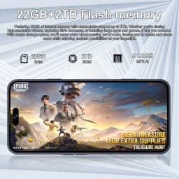 K-Touch New Cell Phone A 17 Pro Max Mobile Phones Android 5G 7.3HD 22G+2TB Smartphone 16+48MP Dual Sim 7800mAh Unlocked Global Version