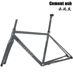 SEABOARD Road Bicycle Frame Gravel Off-Road Disc Brake Aluminum Frame 700C Cylinder Shaft With Carbon Fork Thru Axle 12x142mm