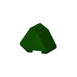 Gobricks GDS-802 ROOF TILE 2X2X1 45 DEGR.-BOT.45DEGR. compatible with lego 13548 children's DIY Educational Building Blocks Tech