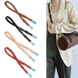 68/85/110cm Long Adjustable Leather Bag Strap Replacement Shoulder Straps for Crossbody Bucket Bags Handbag Handle Accessories