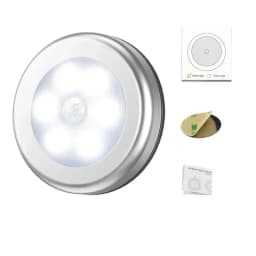 Night Light With PIR Motion Sensor Wireless LED Battery Lamp Protable Magnetic For Bedroom Kitchen Cabinet Lighting