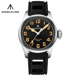 STEELFLIER Official SF740V New Quartz Wristwatch Super C3 Luminous 200M Waterproof VH31 Mute Movement Man Fashion Business Watch