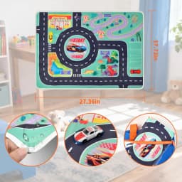 Toy Car Storage Case Compatible with Hot Wheels for Matchbox for LEGO for AZEN for JOYIN for Tub Works Cars Toy Car Organizer Ho