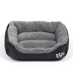 Soft Square Large Dog Sofa Elastic Dog House Cushion Winter Warm Medium Dog Bed Washable Cat Kennel House Accessories